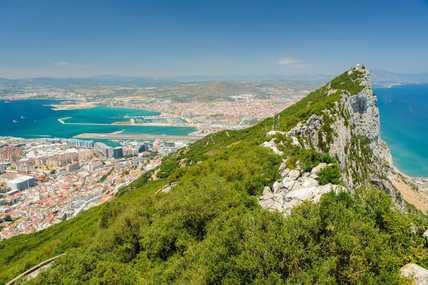GIGIB Gibraltar green trees covered mountain michal mrozek.jpg