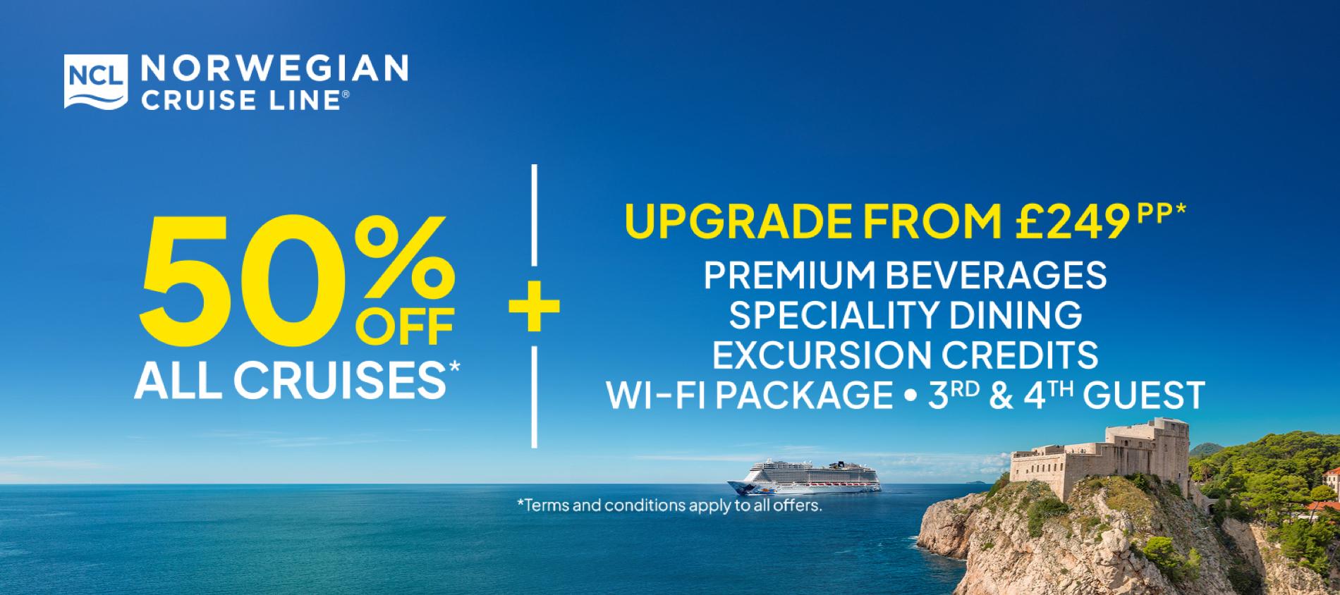 Norwegian Cruise Line Holidays - Find Your Perfect Cruise