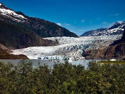 Juneau _Alaska_, Mendenhall Glacier