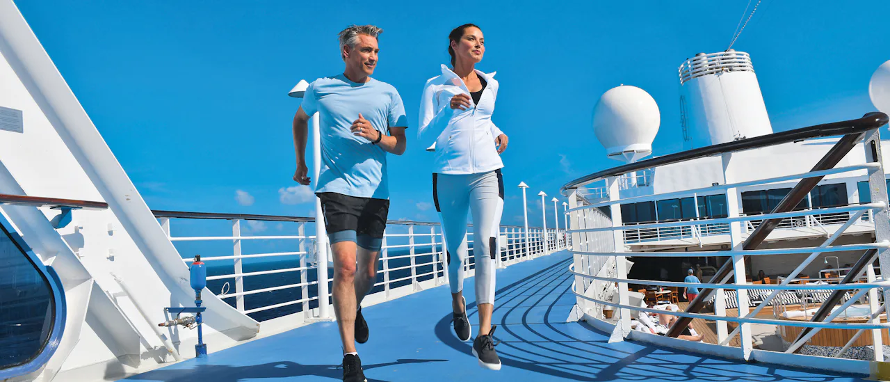 Take a run around the deck