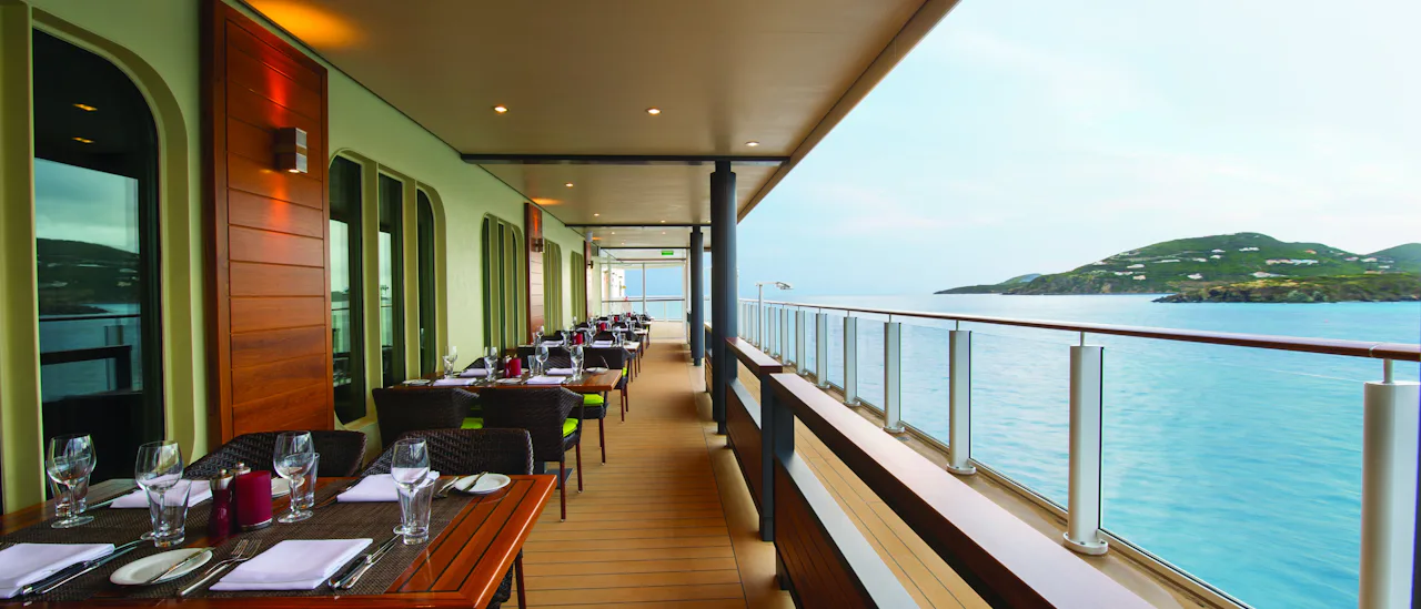 Spend time at one of Waterfront’s range of bars and outdoor restaurants