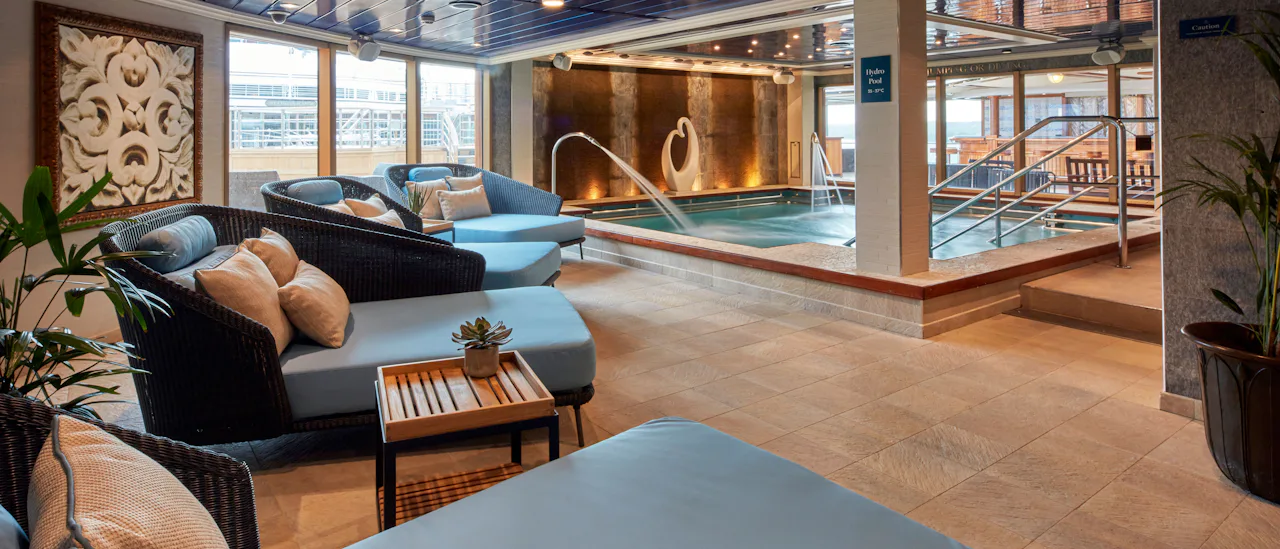 The spa pool
