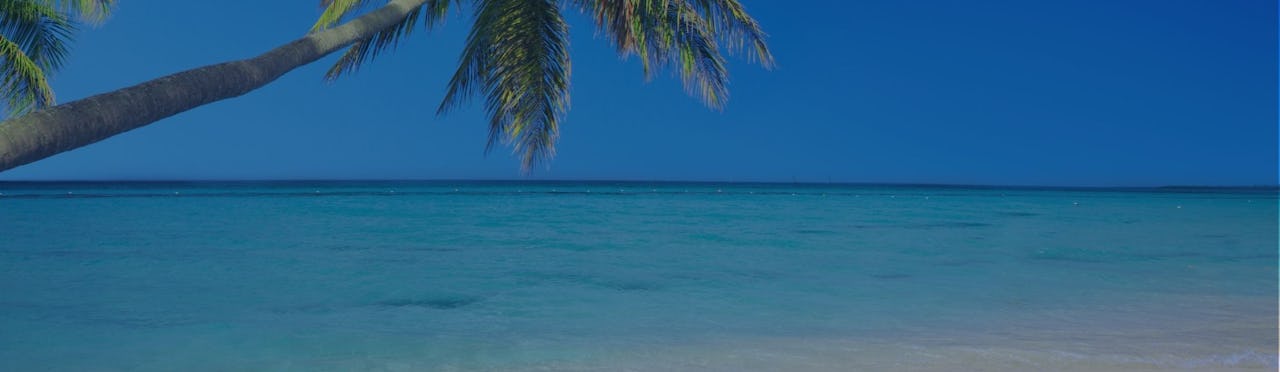 Paradise island beach