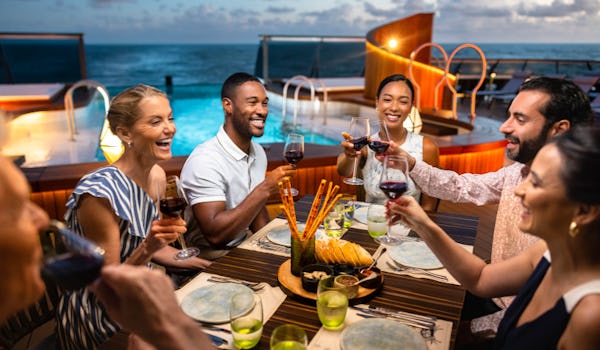 Elegant social ambience